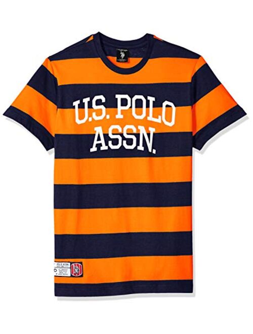 U.S. Polo Assn. Men's Short Sleeve Crew Neck Striped T-Shirt