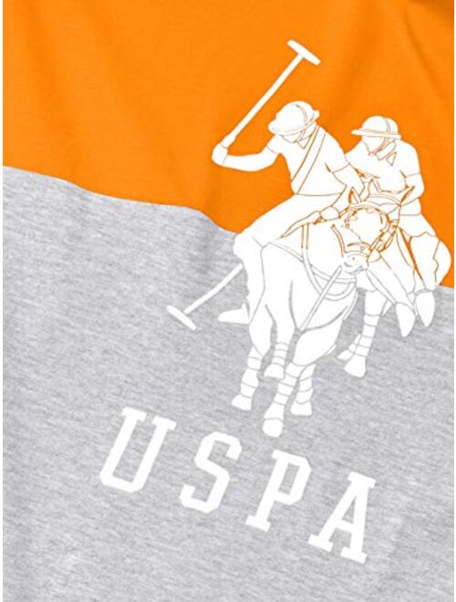 U.S. Polo Assn. Men's Two Tone Logo Print Short Sleeve T-Shirt