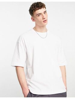 super oversized T-shirt in white