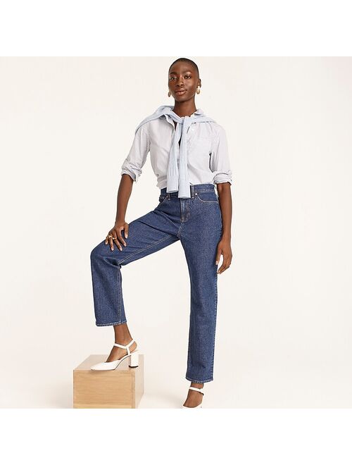 Buy J.Crew High-rise '90s classic straight jean in Cooper Square wash ...