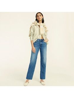 High-rise '90s classic straight jean in Vesey Street wash