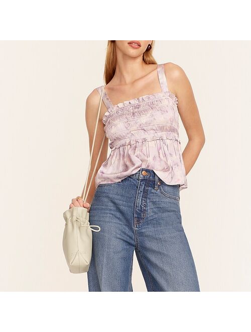 J.Crew Wide-leg denim trouser in Pearl Street wash