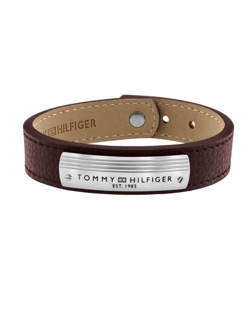 Tommy Hilfiger Men's Genuine Leather Bracelet
