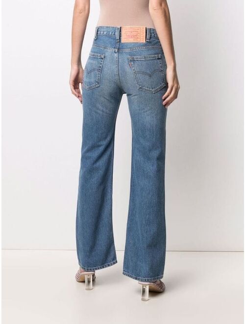 Valentino x Levi’s bootcut high-rise jeans