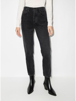 Fen high-rise tapered jeans