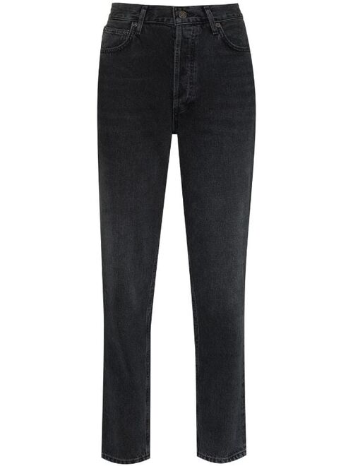 AGOLDE Fen high-rise tapered jeans