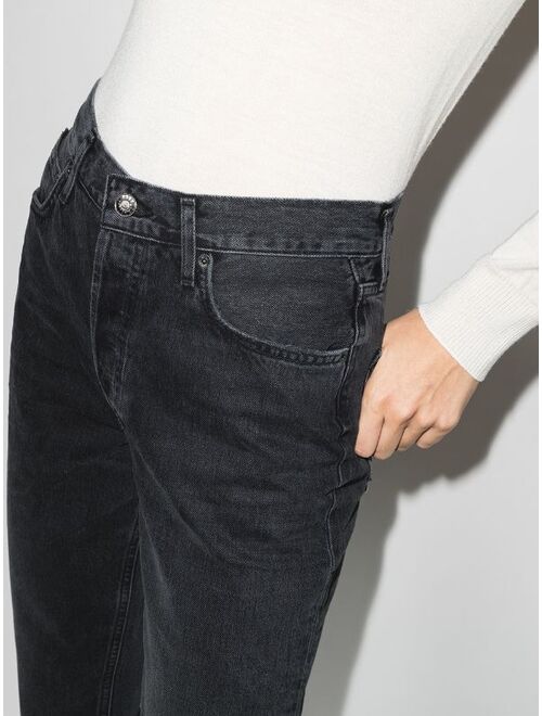 AGOLDE Fen high-rise tapered jeans