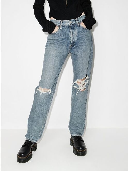 AGOLDE Lana ripped jeans