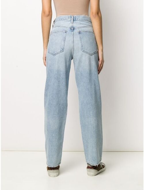 AGOLDE mid-rise straight jeans
