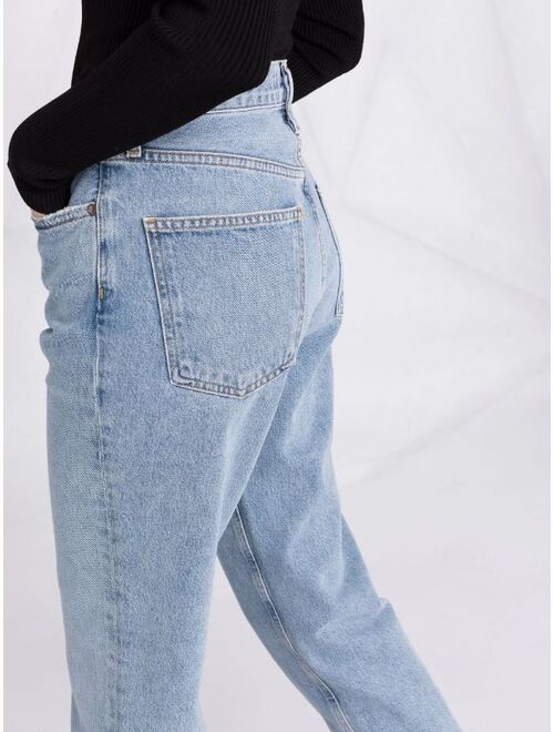 AGOLDE Fen high-waisted tapered jeans