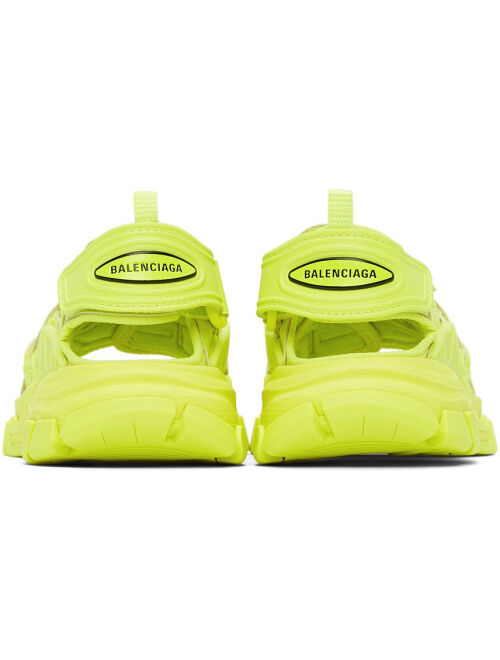 Balenciaga Kids Kids Yellow Track Sandals