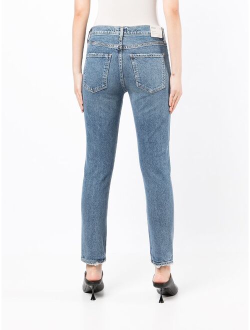 AGOLDE Toni mid-rise straight jeans