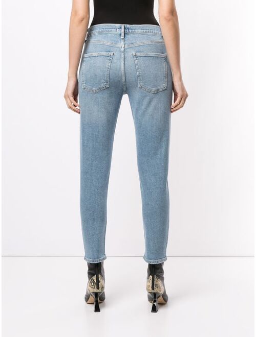 AGOLDE cropped mid-rise skinny jeans
