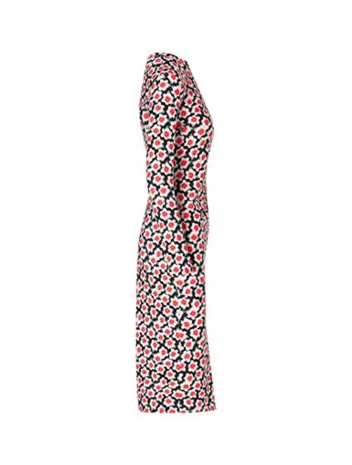 Jonathan Cohen Repreve Floral Dress With Side Twist