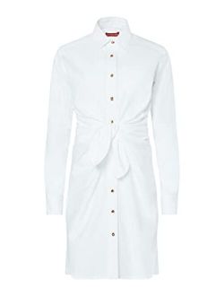 Cotton Point Collar Shirt Chloris Dress