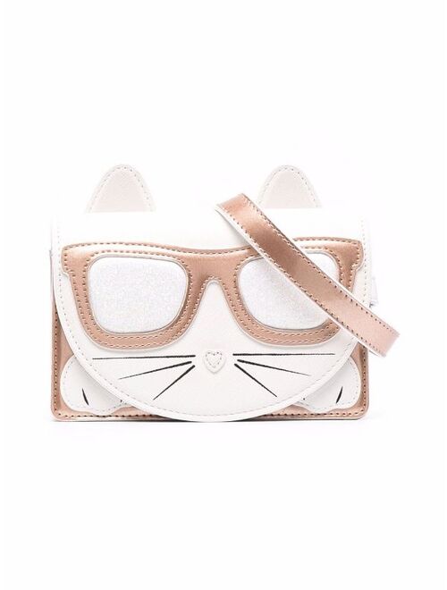 Karl Lagerfeld Kids Choupette Sunglasses crossbody bag