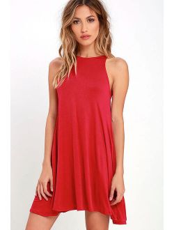 Tupelo Honey Berry Red Dress