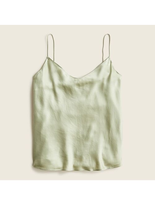 J.Crew Washable silk charmeuse camisole top