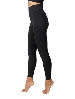 Squat Proof High Waist Elastic Free Ultralink Moisture Wicking Compression Workout Leggings for Women