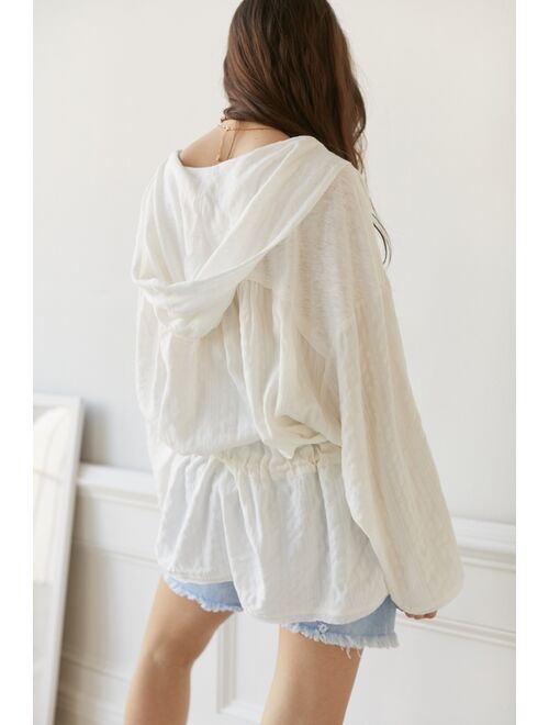 Out From Under Peyton Linen Popover Top