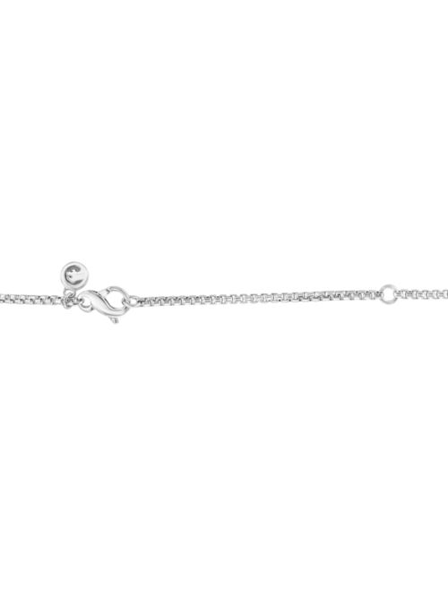 EFFY Collection EFFY® Men's Malachite Talon Dog Tag 22" Pendant Necklace in Sterling Silver