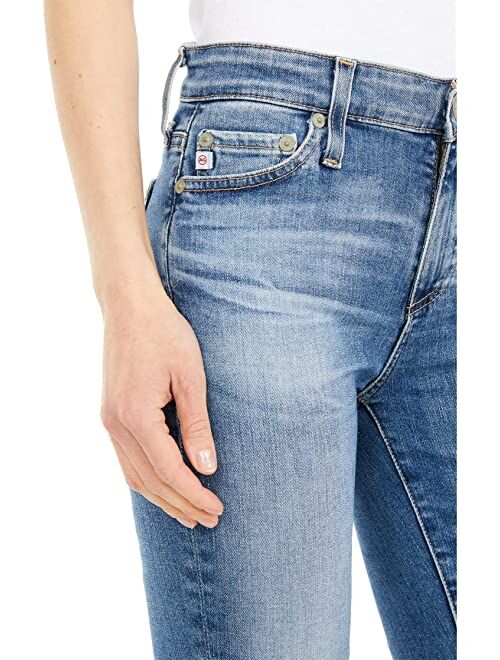 AG Jeans AG Adriano Goldschmied Mari High-Rise Slim Straight in 15 Years Shoreline