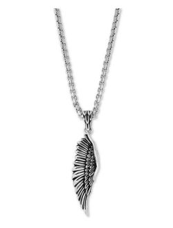 Collection EFFY Men's Wing 22" Pendant Necklace in Sterling Silver