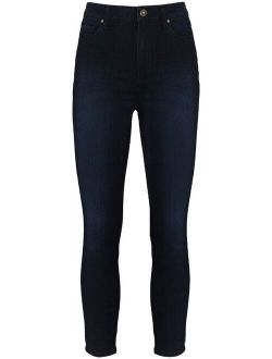 Margot high-rise cropped jeans