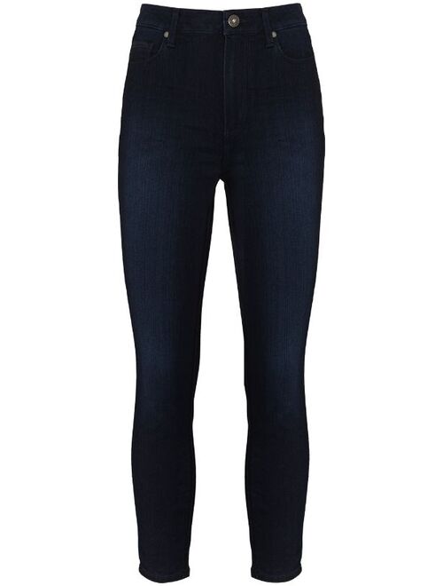 PAIGE Margot high-rise cropped jeans