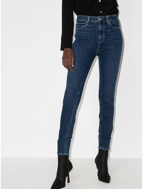 PAIGE Margot cropped skinny jeans