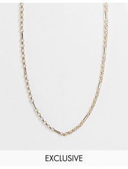 inspired ultimate minimal chain necklace with t bar in gold