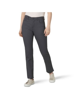 Instantly Slims High Waisted Straight-Leg Jeans