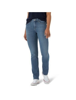 Ultra Lux Comfort Waistband Straight Leg Jeans