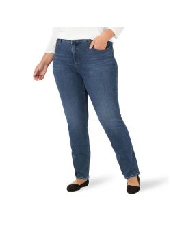 Ultra Lux Denim Slim Fit Straight Leg Jeans