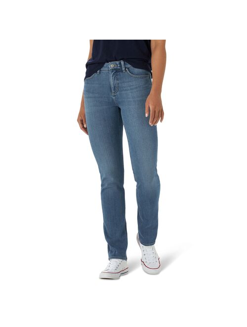 Petite Lee® Ultra Lux Comfort Slim-Fit Straight-Leg Jeans