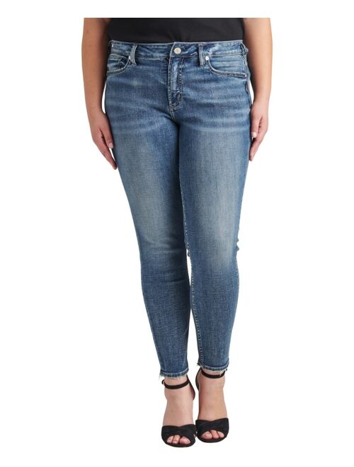 Silver Jeans Co. Plus Size Suki Mid Rise Skinny Leg Jeans