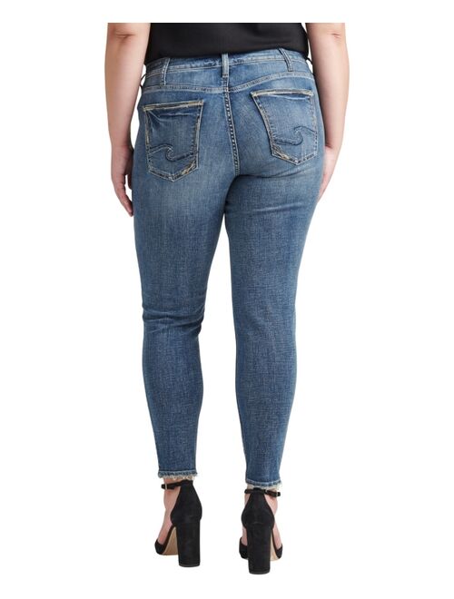 Silver Jeans Co. Plus Size Suki Mid Rise Skinny Leg Jeans