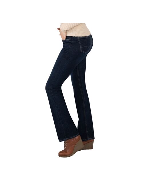 Silver Jeans Co. Women's The Curvy Mid Rise Bootcut Jeans