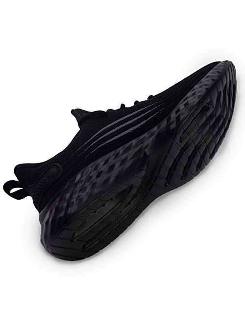 Slow Man Women's Breathable Running Tennis Shoes- Lightweight Casual Mesh Sneakers Non-Slip Comfort Shoes Girls Athletic Walking Shoe