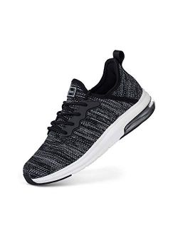 Tennis Shoes for Women - Gym Fitness Athletic Running Womens Shoes Mesh Comfortable Air Cushion Fashion Sneakers