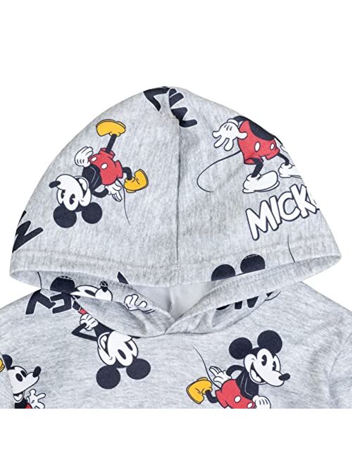 Disney Mickey Mouse Boys Fleece Pullover Hoodie and Pants Set