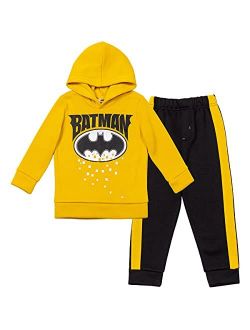 Comics Justice League Batman Boys Fleece Pullover Hoodie & Jogger Pants Set