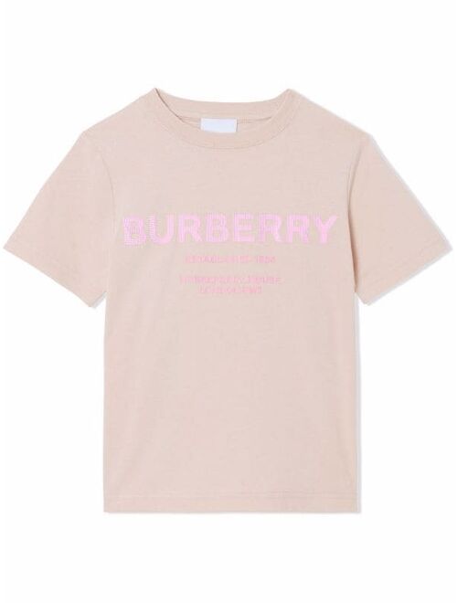 Burberry Kids Horseferry print short-sleeve T-shirt