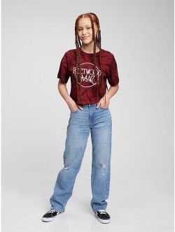 Teen Mid Rise '90s Loose Jeans with Washwell
