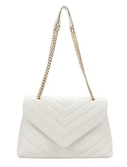Women’s Fashion Crossbody Bags Lightweight Adjustable Chain Strap Quilted Designer Handbags Shoulder Bag