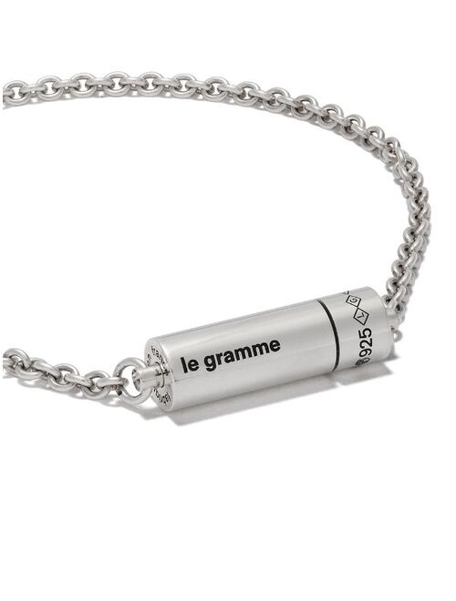 Le Gramme 7g polished chain cable bracelet