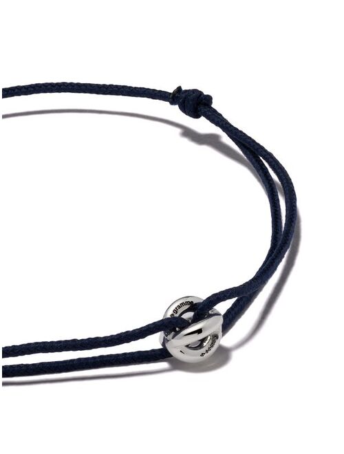 Le Gramme 1g maillon cord bracelet