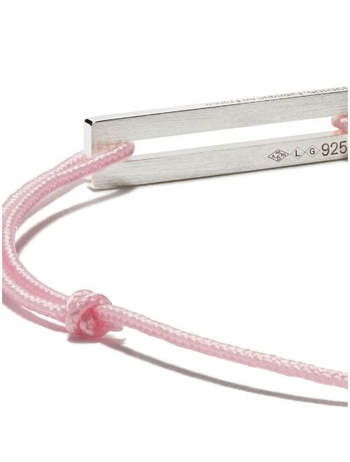 Le Gramme 17/10 cord bracelet