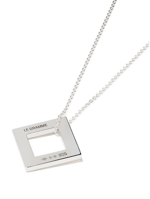 Le Gramme Square 2.9 necklace