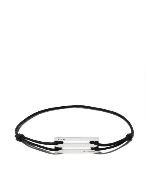 Le Gramme 25/10g cord bracelet